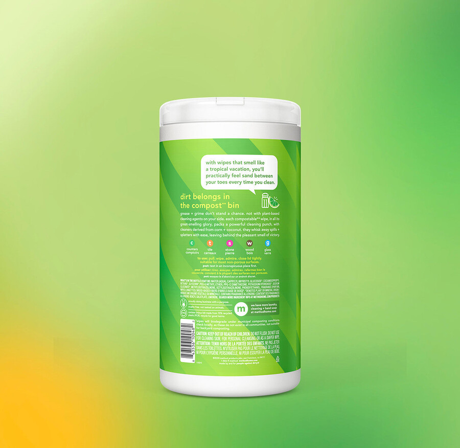 toallitas de limpieza multiusos