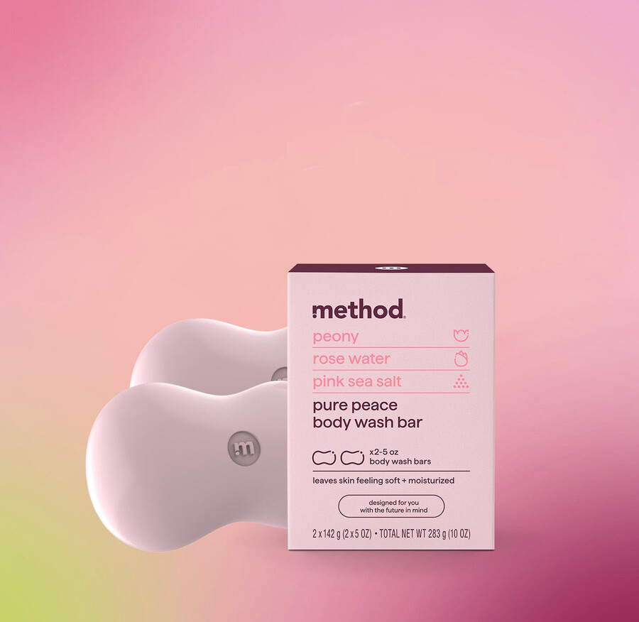 jabón en barra - 2 barras