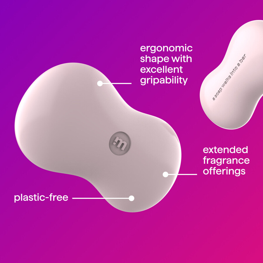 jabón en barra - 2 barras