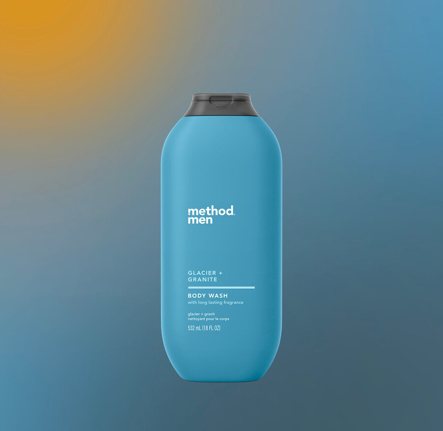 trío de gel de baño para hombres