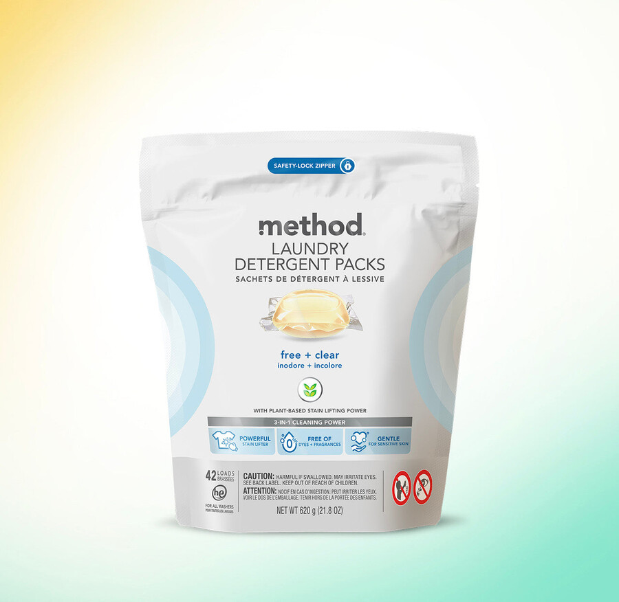 paquetes de detergente para ropa