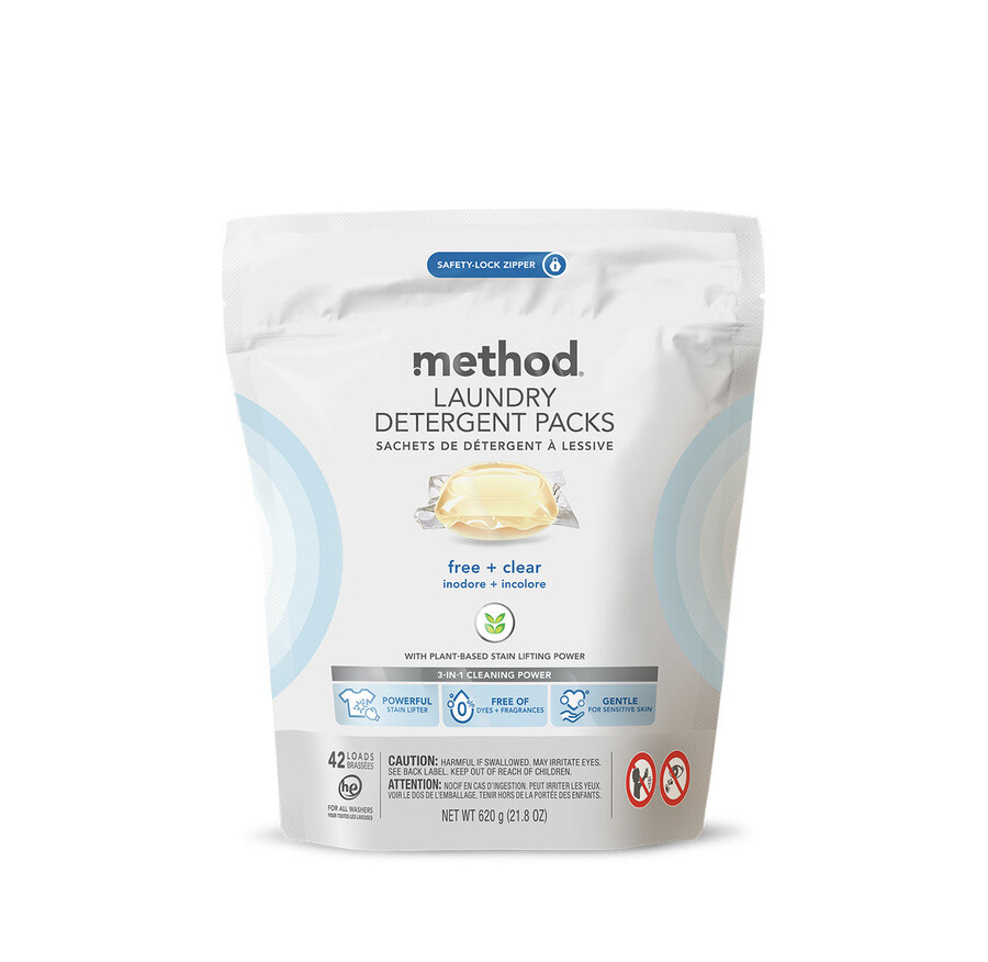 paquetes de detergente para ropa