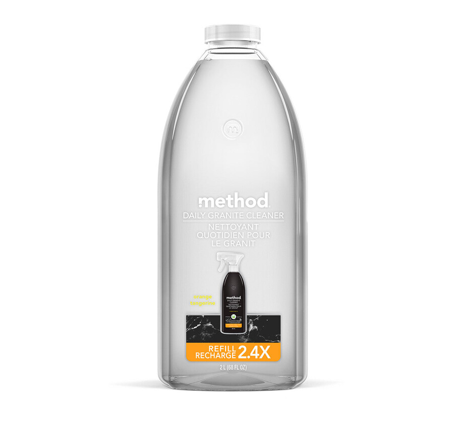 recarga diaria de limpiador de granito