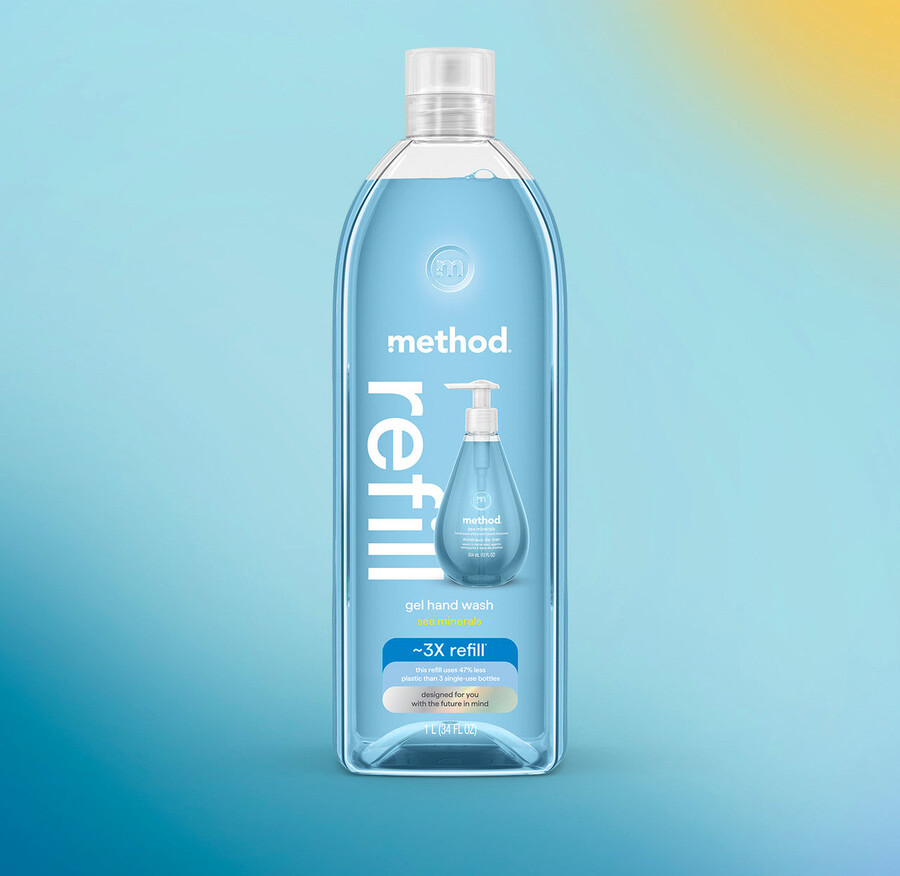 recambio de gel para lavarse las manos