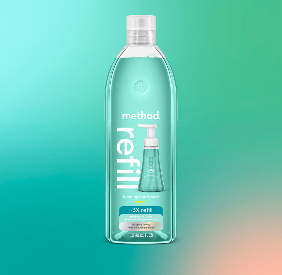 recambio de jabón de manos espumoso