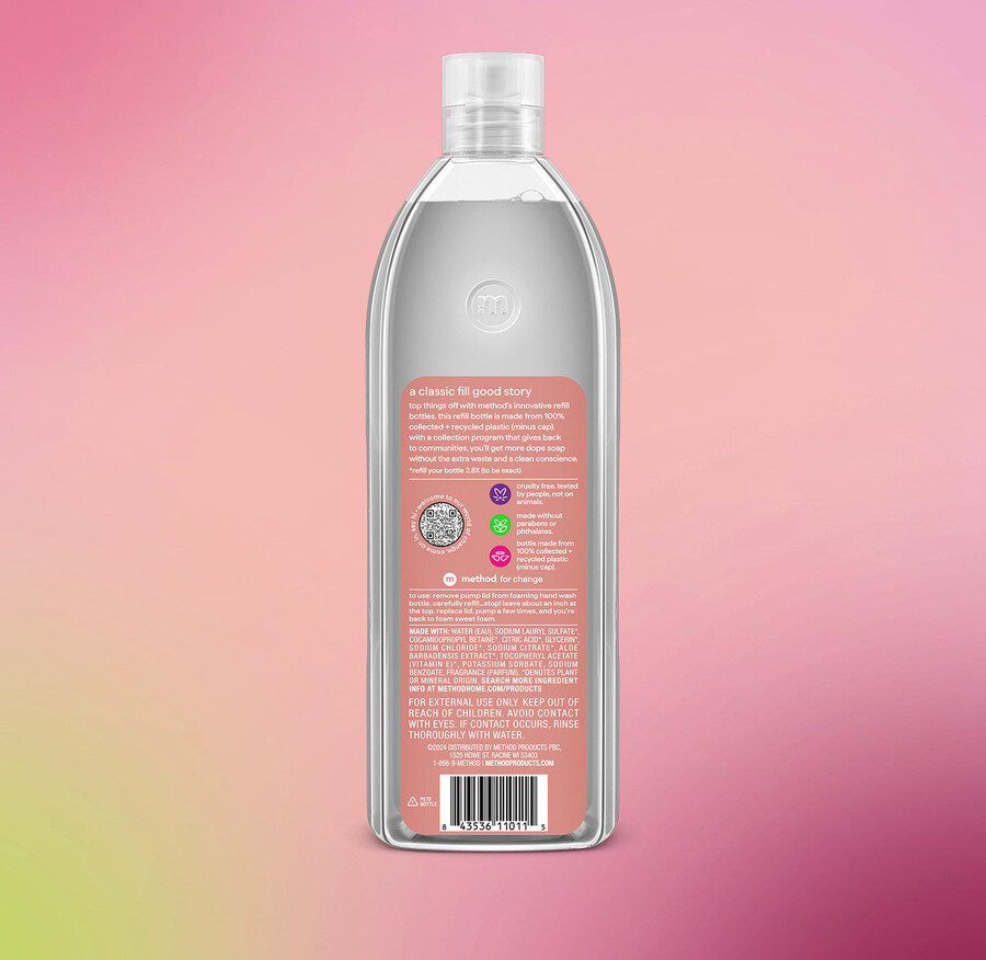 recambio de jabón de manos espumoso