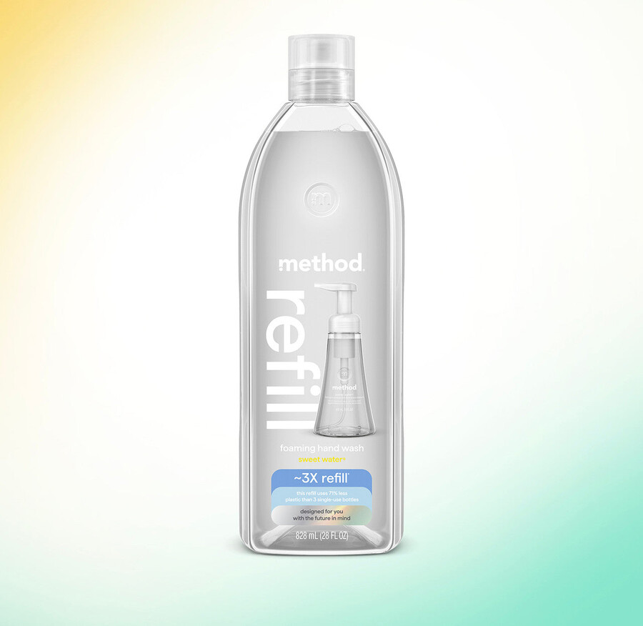 recambio de jabón de manos espumoso