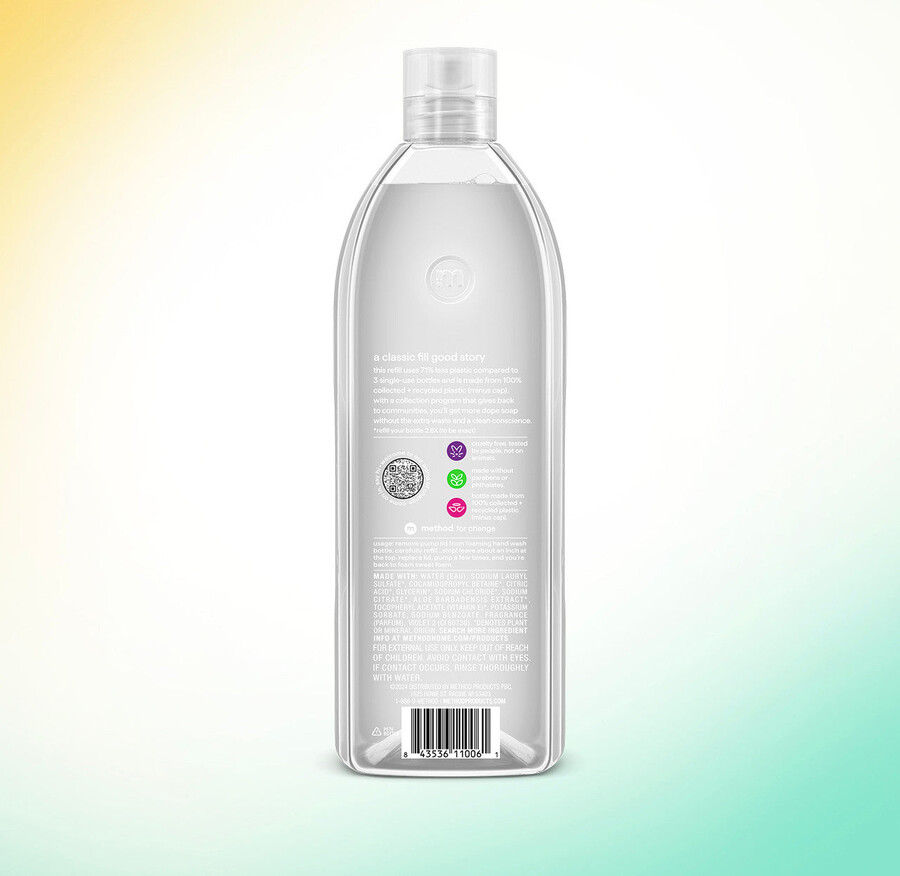 recambio de jabón de manos espumoso