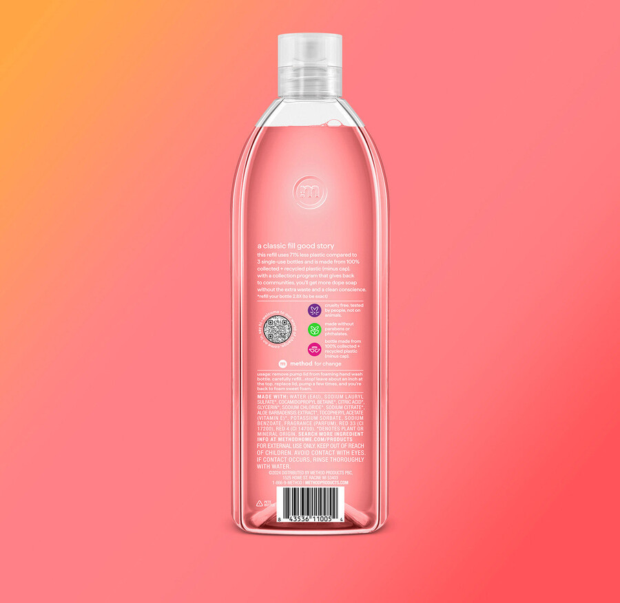 recambio de jabón de manos espumoso