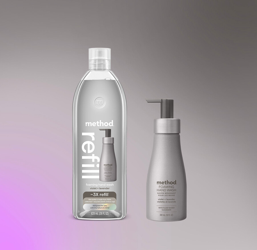 kit de inicio de lavado de manos espumoso