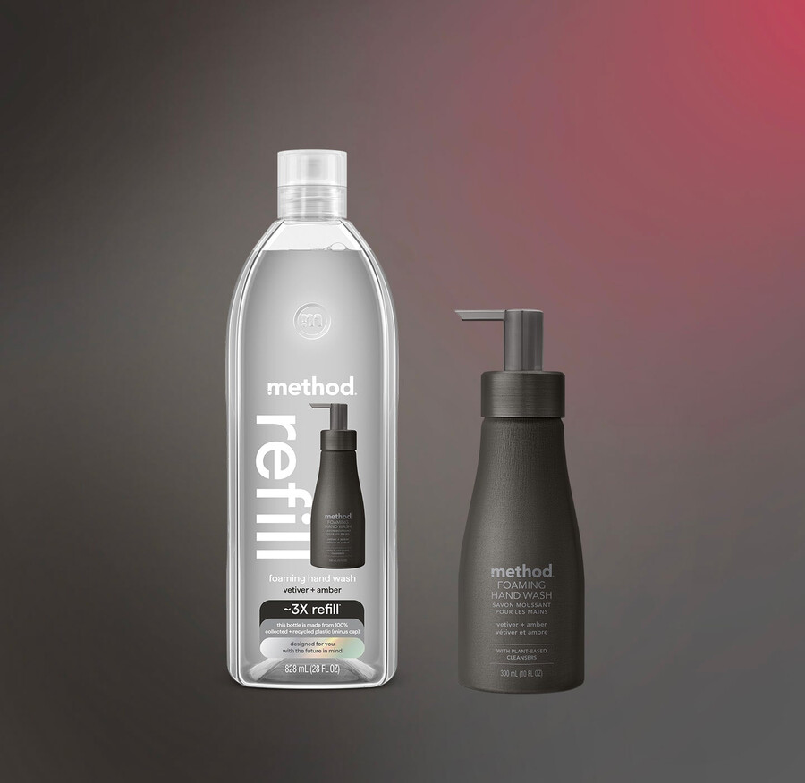 kit de inicio de lavado de manos espumoso